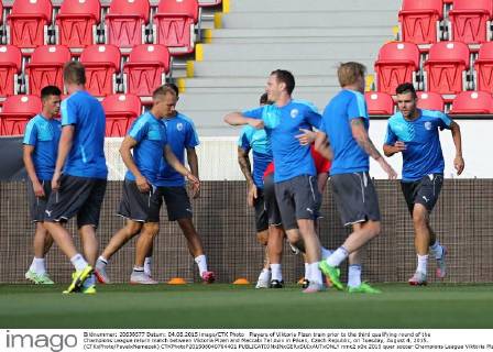 Fußball, Champions League Qualifikation, Viktoria Pilsen Training