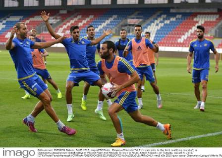 Fußball, Champions League Qualifikation, Maccabi Tel Aviv Training