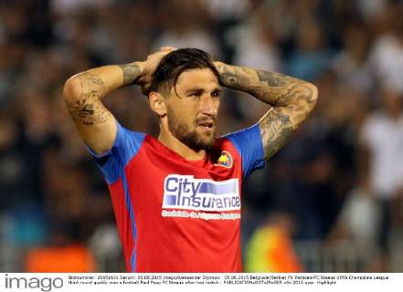 Fußball, Champions League Qualifikation, Partizan Belgrad - Steaua Bukarest