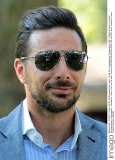 Berlin, Claudio Pizarro at the Hoppegarten racecourse