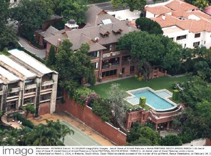Athletics, Oscar Pistorius: House arrest in his uncle's luxury villa