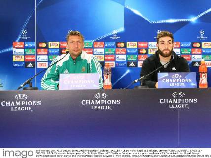 Fußball, Champions League Playoff, PK Rapid Wien