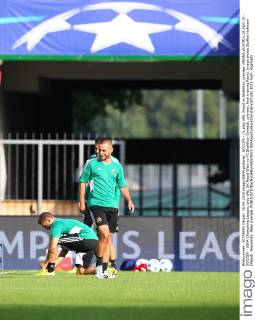 Fußball, Champions League Playoff, Training Rapid Wien