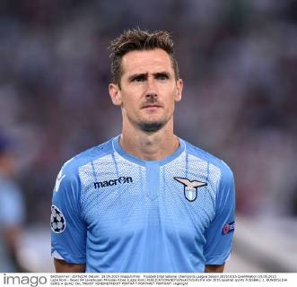 Fußball, Champions League Play Off, Lazio Rom - Bayer Leverkusen, Klose droht Ausfall im Rückspiel
