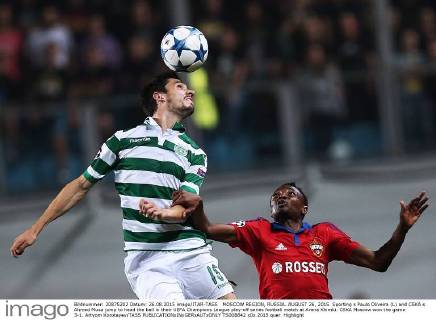Fußball, Champions League Playoff, ZSKA Moskau - Sporting Lissabon