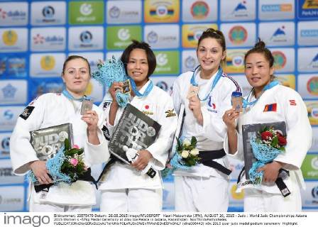 Judo, WM in Astana, Siegerehrungen