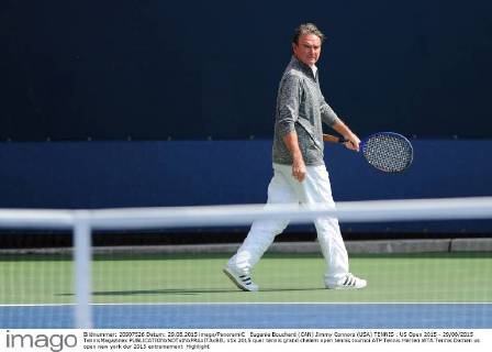 Tennis, US Open, Jimmy Connors coaches Eugenie Bouchard