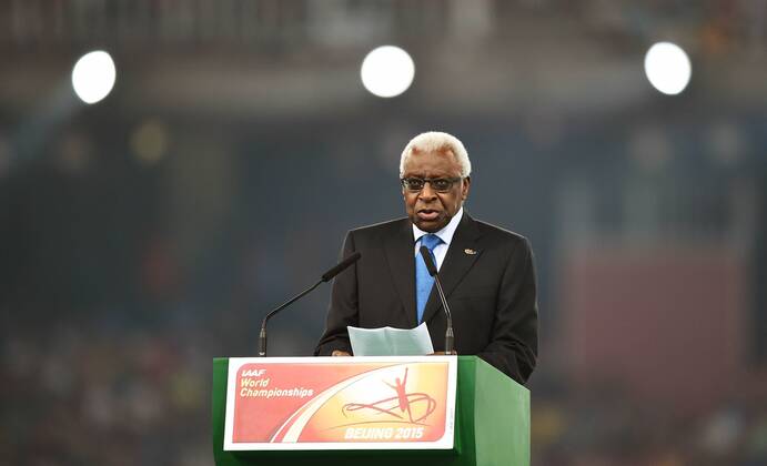 Former president of athletics world governing body Lamine Diack dead, archive images