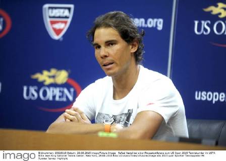 Tennis, US Open, Press Conference with Nadal and Wozniacki