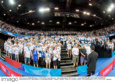 Basketball, European Championship, Finland - Israel