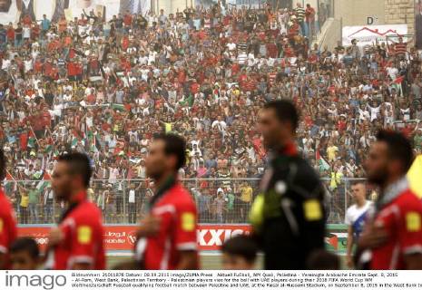 Football, World Cup Qualifier, Palestine - United Arab Emirates