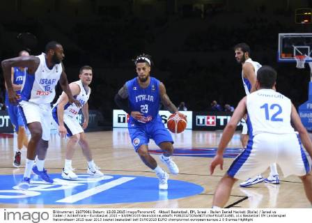 Basketball, European Championship, Israel - Italy