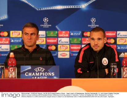 Fußball, Champions League, PK Galatasaray Istanbul