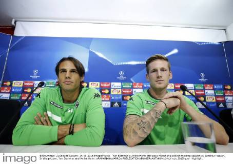 Fußball, Champions League, PK Borussia Mönchengladbach in Sevilla