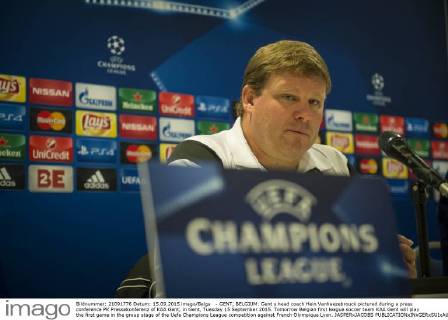 Fußball, Champions League, PK KAA Gent