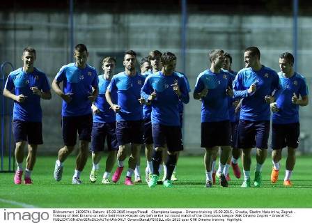 Fußball, Champions League, Training GNK Dinamo Zagreb