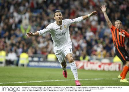 Fußball, Cristiano Ronaldo der Erste mit 80 Toren in der Champions League