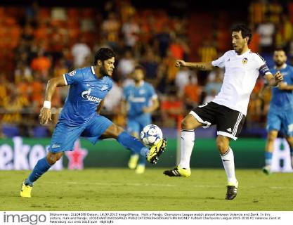 Fußball, Champions League, FC Valencia - Zenit St. Petersburg