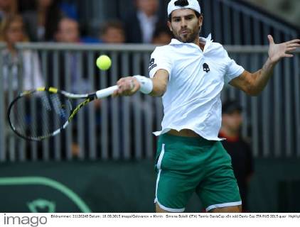 Tennis, DavisCup, Russland - Italien
