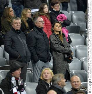 Fußball, Champions League, Anna Lewandowski auf der Tribüne