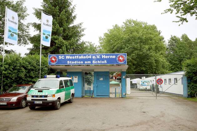 Fußball, Stadiongeschichte Westfalia Herne