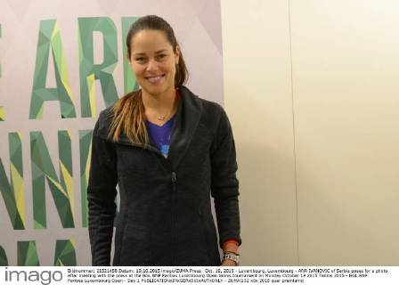 Tennis, WTA-Turnier in Luxemburg, Ana Ivanovic im Interview
