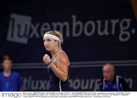 Tennis, WTA-Turnier in Luxemburg, Laura Siegemund eine Runde weiter