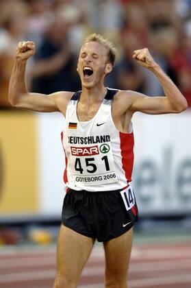 Athletics, European Championships in Gothenburg, 2nd day of competition, Gold for Jan Fitschen over 10 000m