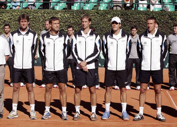 Tennis, Davis Cup, Tag 1, Deutschland - Thailand 1:1