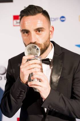 Fußballgala in Belgien - Spieler des Jahres Preisträger