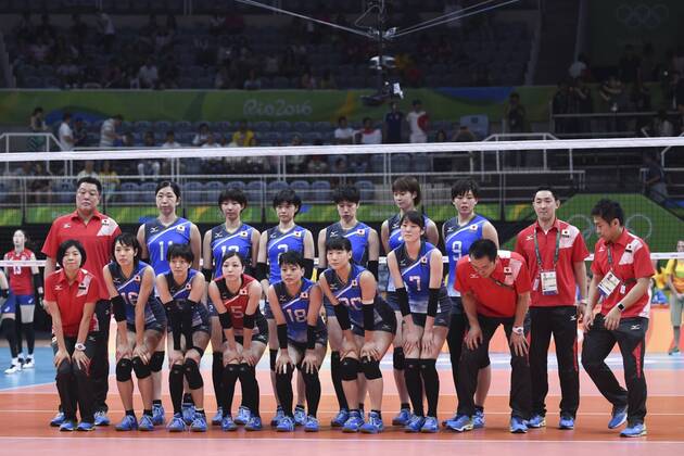 Rio 2016, Volleyball, Women, Japan - South Korea
