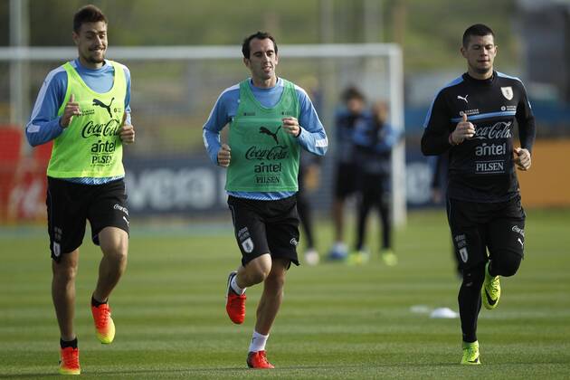Football, Uruguay National Team Training