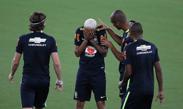 Football, Training National Team Brazil