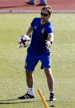 Football, Training National Team Spain