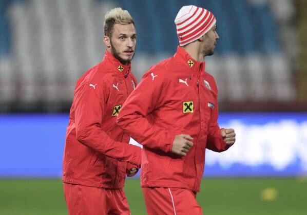 Football, World Cup Quali, Training National Team Austria in Belgrade