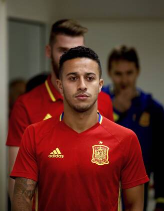Football, World Cup Quali, PK National Team Spain
