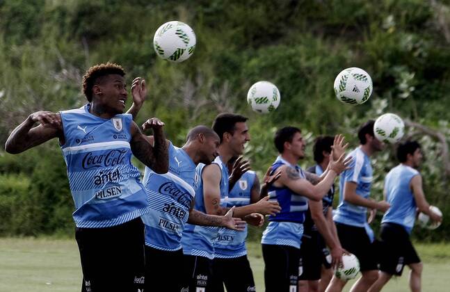 Football, Uruguay National Team Training
