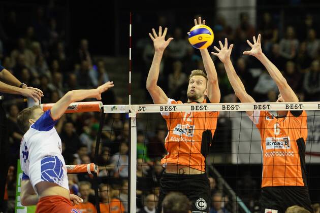 Volleyball, DVV Cup, Berlin Recycling Volleys - United Rhein Main Volleys