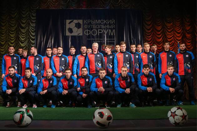 Football, Crimea presents its own national team