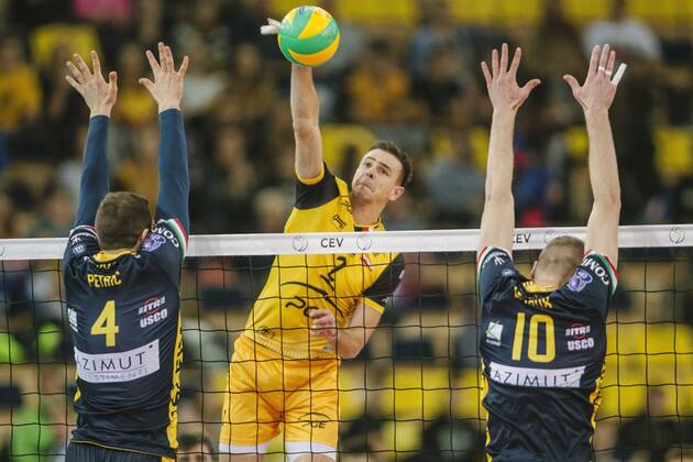 Volleyball, CL, PGE SKRA Belchatow - Azimut Modena Volley