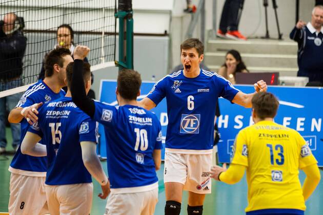 Volleyball, CL, VfB Friedrichshafen - Arkas Izmir