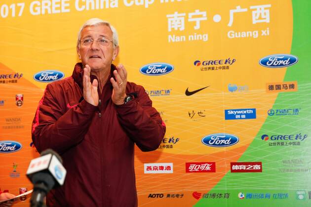 Football, National Team China Press Conference with National Coach Marcello Lippi