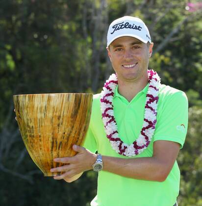 Golf, Justin Thomas wins SBS Tournament of Champions