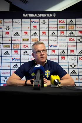 Football, Janne Andersson - PK National Coach Sweden in Abu Dhabi