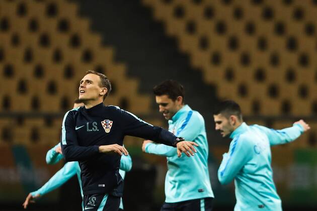 Football, China Cup, Training and PK National Team Croatia