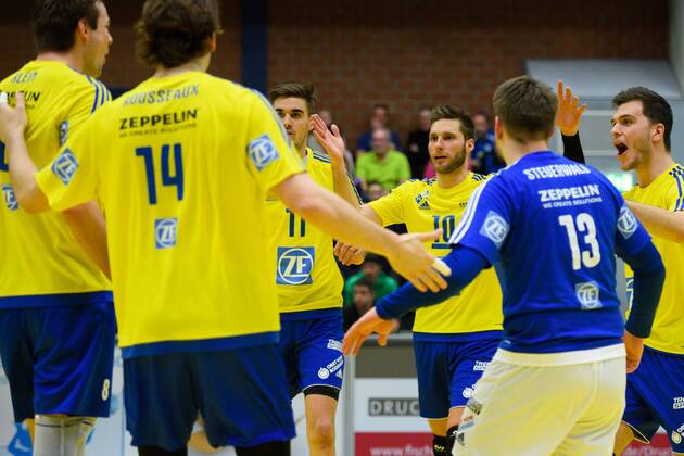 Volleyball, 1. BL, Solingen Volleys - VfB Friedrichshafen