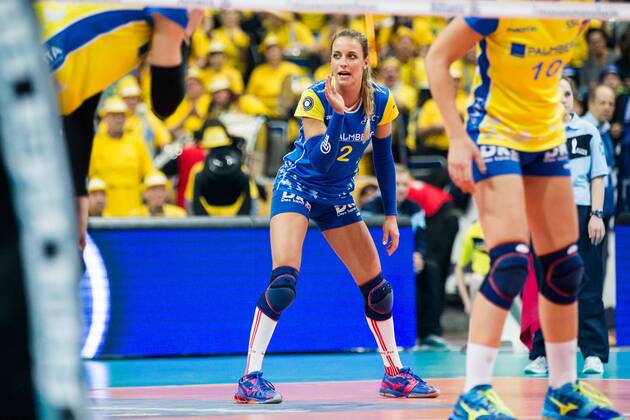 Volleyball, DVV Cup Final Women, SSC Palmberg Schwerin - Allianz MTV Stuttgart