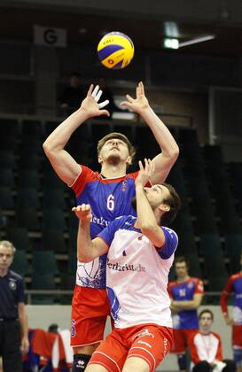 Volleyball, CEV Cup, United Volleys Rhein-Main - Red Star Belgrade
