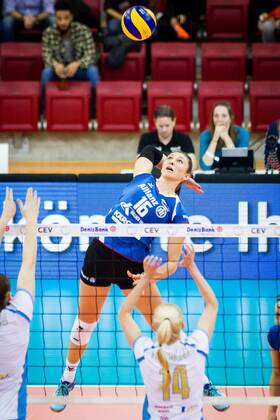 Volleyball, CEV Cup, Allianz MTV Stuttgart - Agel Prostejov