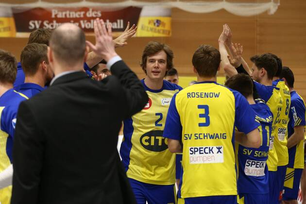 Volleyball, 2. BL Süd, SV Schwaig - FT Freiburg